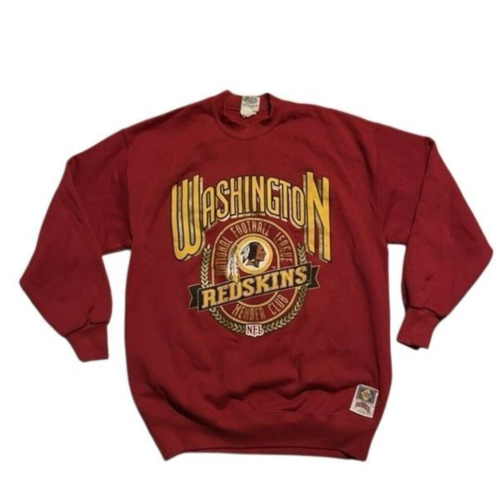 Nutmeg Mills Washington Redskins Crewneck Sweater